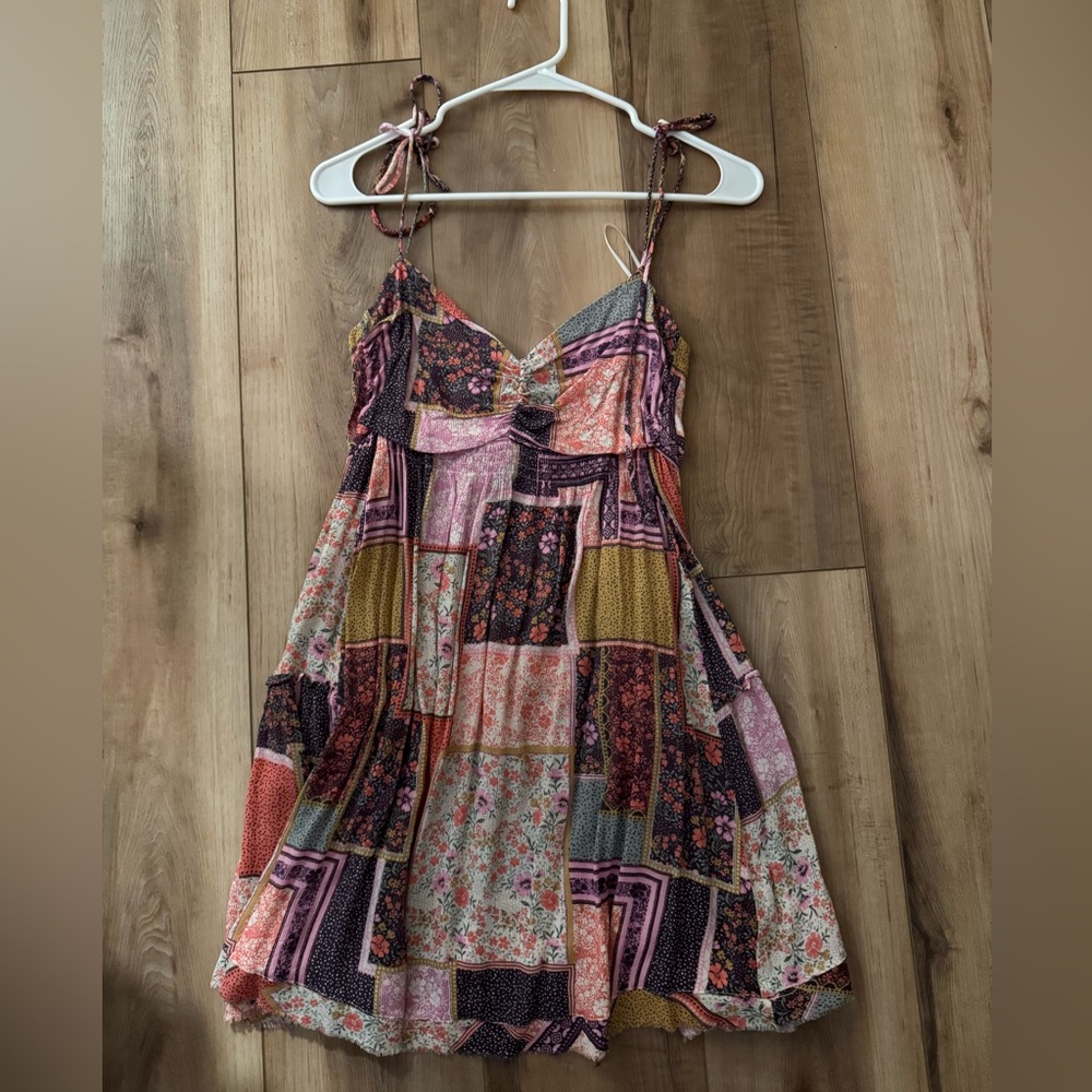 Patchwork Floral Sundress